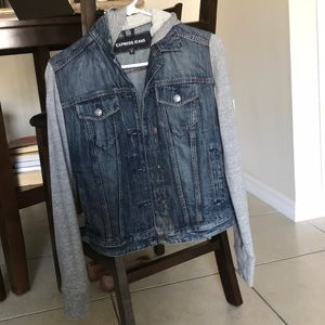 Express jeans hoodie/jacket! V